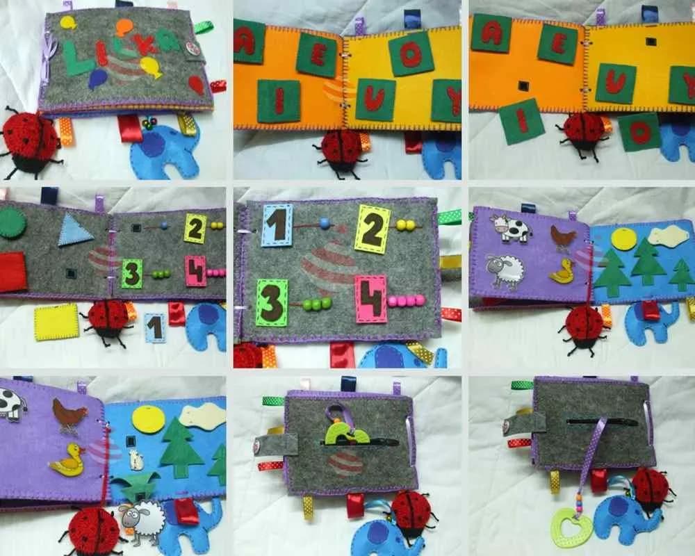 Jak zrobić książeczkę sensoryczną, aby rozwijać zmysły dziecka