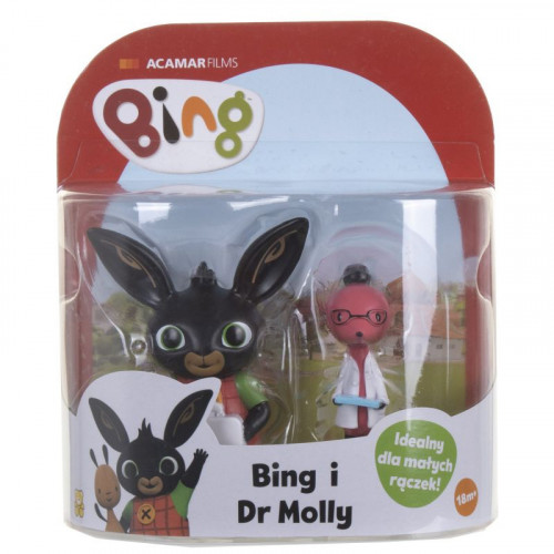 Zestaw z 2 figurkami: Bing i Doktor Molly