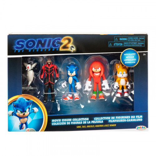 Zestaw 5 figurek 6cm z filmu Sonic 2